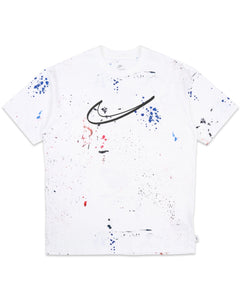 Nike x Futura 2000 NSW M90 Breaking T-Shirt in White - Bisy Clothing