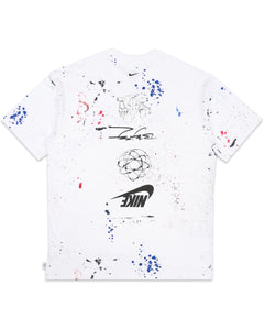 Nike x Futura 2000 NSW M90 Breaking T-Shirt in White - Bisy Clothing