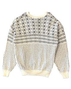 Onyx Vintage Deadstock Pure New Wool Jumper - Bisy Clothing