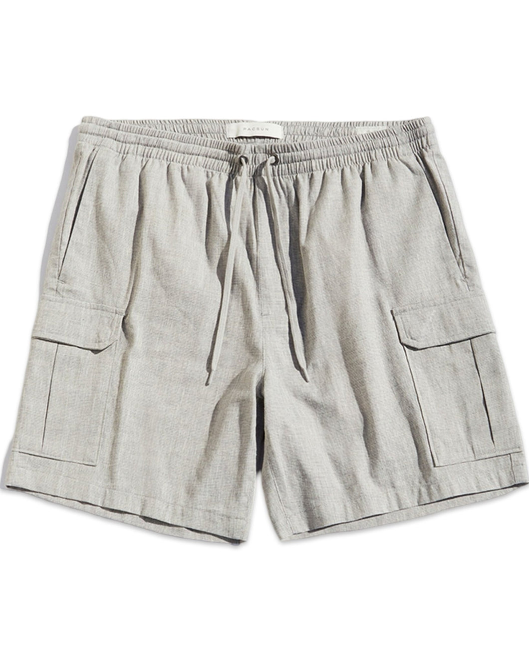 PacSun Linen Cargo Shorts in Light Grey - Bisy Clothing