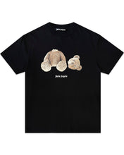 將圖片載入圖庫檢視器 Palm Angels Bear Print Short Sleeve T-Shirt in Black - Bisy Clothing