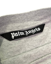 Load image into Gallery viewer, Palm Angels Classic Logo Over T-Shirt in Grey (2022) - Bisy Clothing