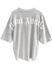 Load image into Gallery viewer, Palm Angels Classic Logo Over T-Shirt in Grey (2022) - Bisy Clothing