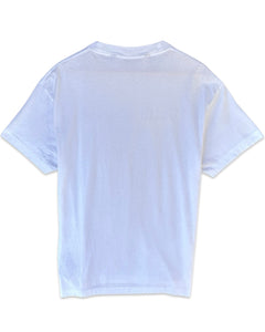 Palm Angels Los Angels Sprayed Short Sleeve T-shirt in White (SS21) - Bisy Clothing