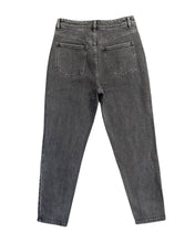 將圖片載入圖庫檢視器 High Waisted Tapered Charcoal Denim Jeans ⏐ Size 10