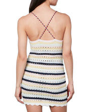 Load image into Gallery viewer, Tommy Jeans Crochet Stripe Sleeveless Mini Dress ⏐ Multiple Sizes