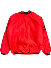 將圖片載入圖庫檢視器 AFL Vintage Essendon Bombers Puff Satin Jacket ⏐ Size M/L
