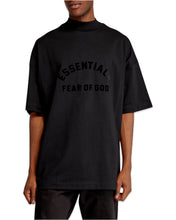 將圖片載入圖庫檢視器 Essentials Fear of God Short Sleeve T-Shirt in Jet Black ⏐ Multiple Sizes