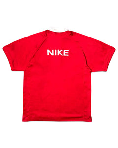 Nike Vintage Basketball Warm Up Zip Short Sleeve Shirt ⏐ Size L