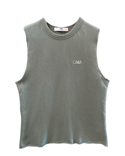 Camilla and Marc Dover Muscle Sleeveless Tank in Safari ⏐ Size 8 (AUS)