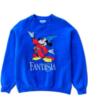 Load image into Gallery viewer, Butter Goods Disney Fantasia Crewneck in Royal Blue ⏐ Size XL