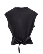 Load image into Gallery viewer, Maison Ullens Designer Sleeveless Button Vest  ⏐ Size S