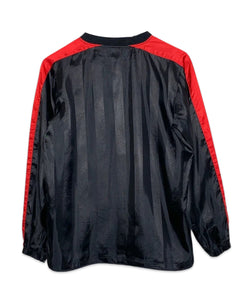 Nike Vintage Long Sleeve Football Jersey in Black and Red ⏐ Size S