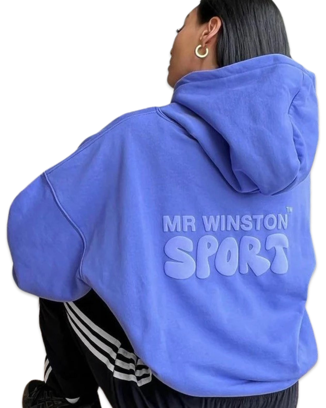 Mr Winston Grape Puff Hood Jumper ⏐ Size S
