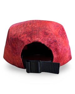 Supreme Croc Camp 5 Panel Cap in Red ⏐ One Size