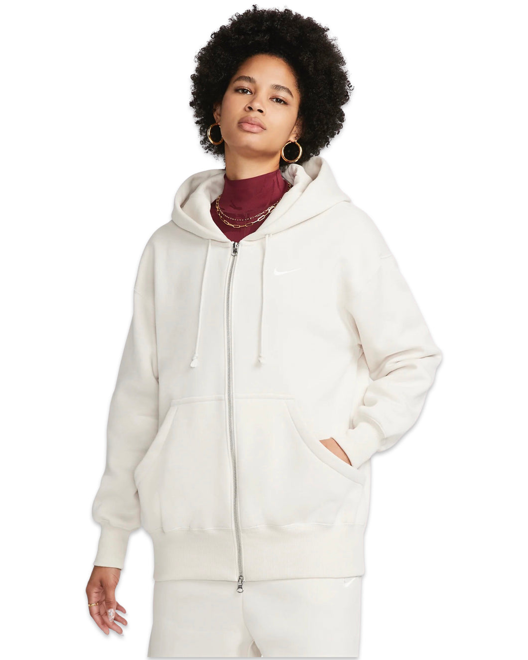 Nike Phoenix Fleece Oversized Full Zip Hoodie Womens ⏐ Size 2XL