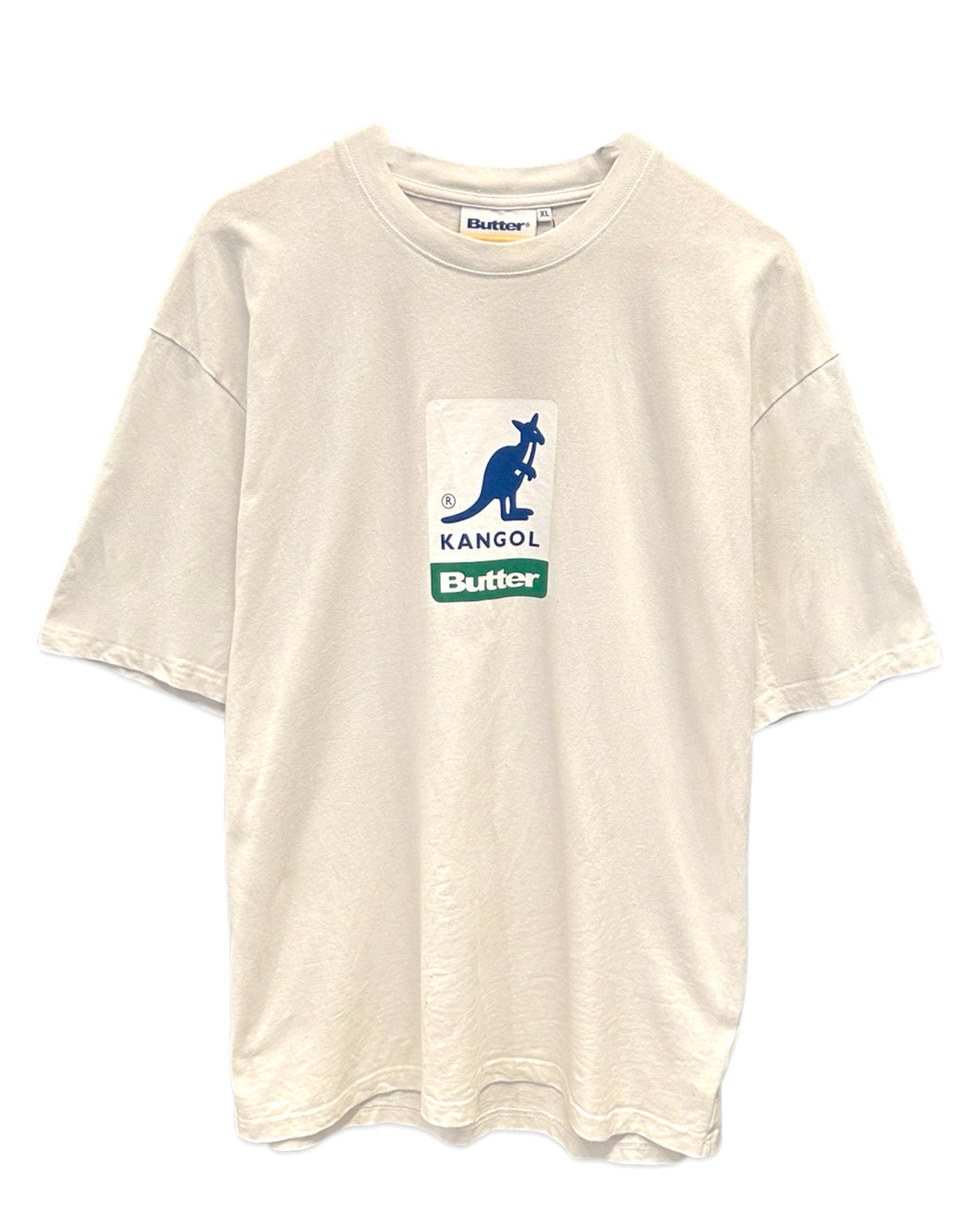 Butter Goods x Kangol Short Sleeve T-Shirt in White ⏐ Size XL