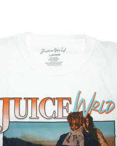 Juice WRLD Desert Vintage Short Sleeve T-Shirt in White