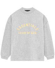 將圖片載入圖庫檢視器 Essentials Fear of God Heavy Bonded Long Sleeve in Light Heather Grey
