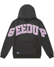 將圖片載入圖庫檢視器 Geedup Team Logo Hoodie Charcoal/Dusty Pink Autumn Del.1/24