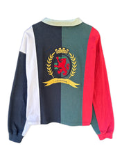將圖片載入圖庫檢視器 Tommy Hilfiger Collection Long Sleeve Rugby Colourblock Shirt ⏐ Size L