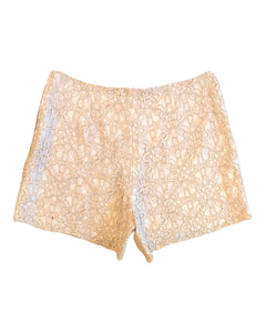 Lace Short in Rose Gold ⏐ Size 10