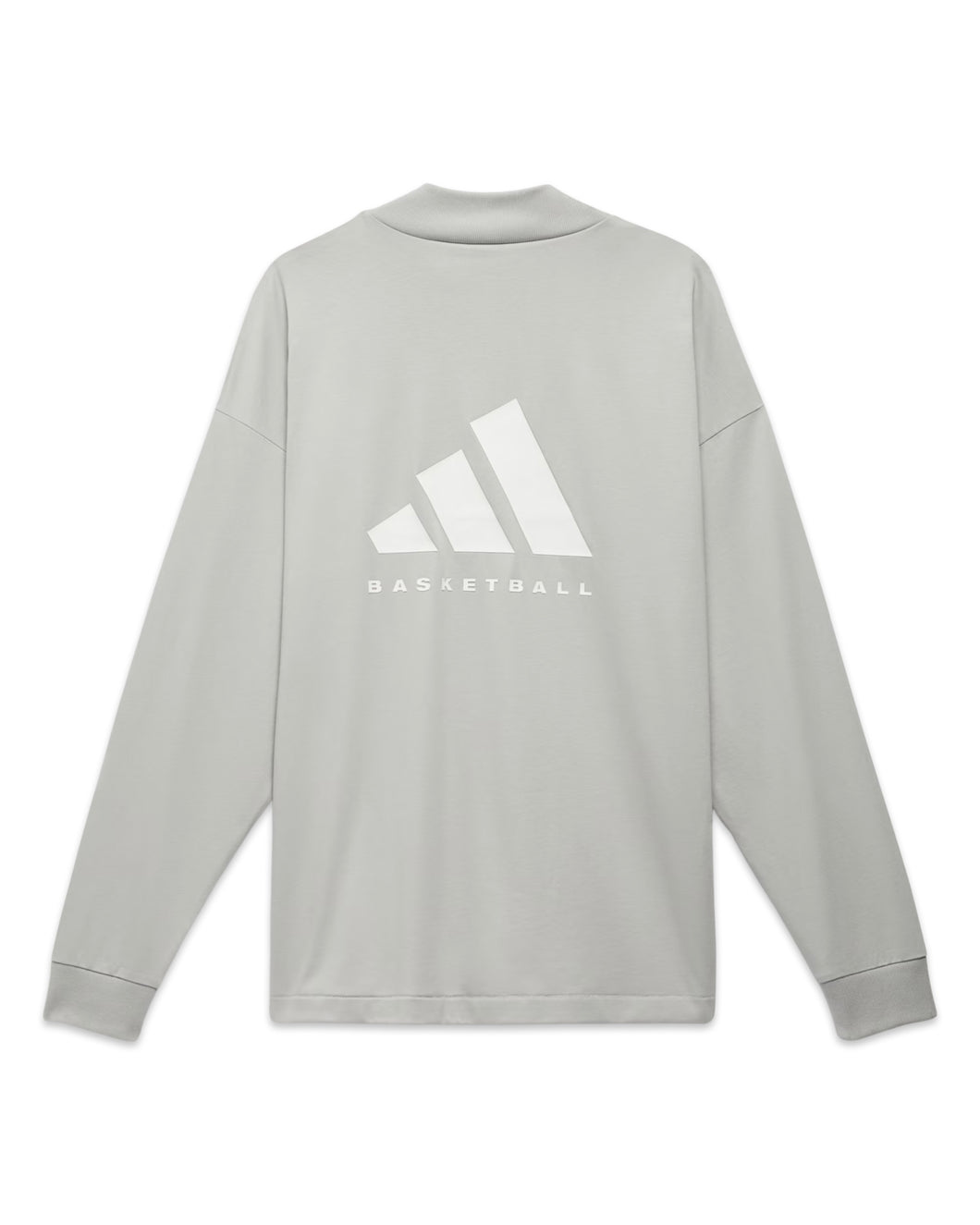 Adidas Basketball Long Sleeve Oversized T-Shirt Back Logo  ⏐ Fits XL/2XL