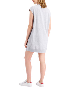 Tommy Hilfiger Sweatshirt Sleeveless Dress in Grey