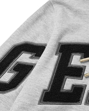 將圖片載入圖庫檢視器 Geedup Team Logo Hoody in Grey Marle / Black