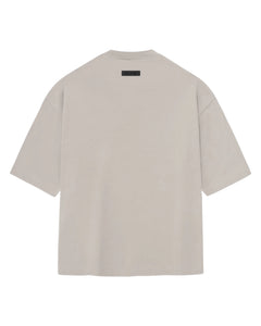 Fear of God Essentials FW23 Short Sleeve T-Shirt in Silver Cloud