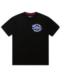 Geedup Proud To Be A Problem Short Sleeve T-Shirt inBlack/Blue