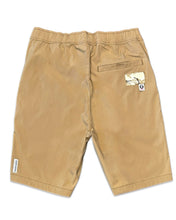 將圖片載入圖庫檢視器 AAPE By *A Bathing Ape® Now Badge Woven Shorts in Tan  ⏐ Multiple Sizes