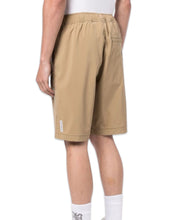 Load image into Gallery viewer, AAPE By *A Bathing Ape® Now Badge Woven Shorts in Tan  ⏐ Multiple Sizes