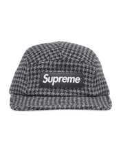 Load image into Gallery viewer, Supreme Houndstooth Wool Camp Cap