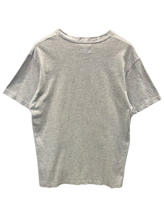 Stussy Vintage Writers Gang Short  T-Shirt in Grey ⏐ Size L