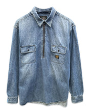 將圖片載入圖庫檢視器 Polo Jeans Ralph Lauren Vintage 1/2 Zip Overshirt
