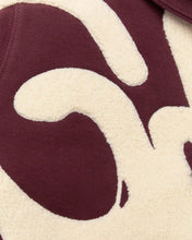 Load image into Gallery viewer, Geedup Handstyle Hoodie in Maroon and Cream