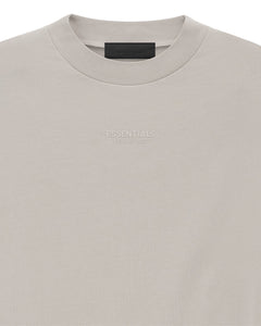 Essentials Fear of God FW23 Short Sleeve T-Shirt in Silver Cloud