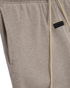 Fear of God Essentials FW23 Core Heather Shorts Close Up