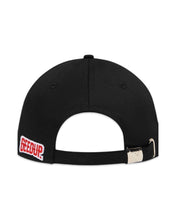 Load image into Gallery viewer, Geedup 13YR Play For Keeps 6 Panel Hat in Black / Red ⏐ One Size