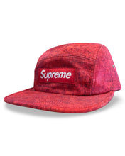Load image into Gallery viewer, Supreme Croc Camp 5 Panel Cap in Red ⏐ One Size