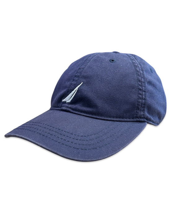 Nautica Embroidered Logo Cap in Navy Blue