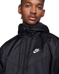 Nike Sportswear Windrunner Jacket in Black/White