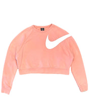Load image into Gallery viewer, Nike Vintage Crop Crew Jumper in Rose Pink ⏐ Size M