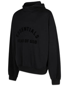 Essentials Fear of God Hoodie in Jet Black SS23