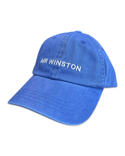 Mr Winston Vintage Blue Cap