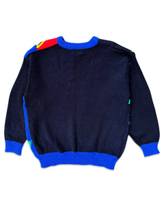 Lipp Vintage Knit Jumper Multicoloured Sequin⏐ Size S