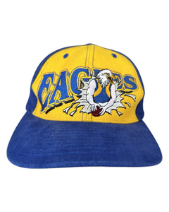 AFL West Coast Eagles Vintage 90's Snapback Hat ⏐ One Size