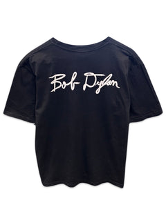 Bob Dylan Front and Back Print Short Sleeve T-Shirt ⏐ Size L