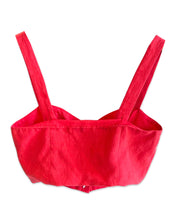 將圖片載入圖庫檢視器 Kookai Bomba Linen Top in Biancas Red ⏐ Size 38 (AU10)